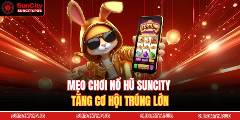 Mẹo chơi nổ hũ SUNCITY tăng cơ hội trúng lớn