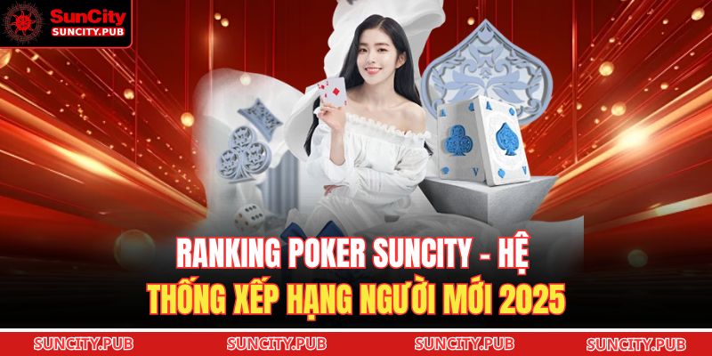 Ranking Poker SUNCITY